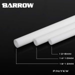 Barrow PC 수냉 하드 파이프 흰색 PMMA 튜브 아크릴 OD  ID:12mm x 8mm YKW12-8 : 한백모터스