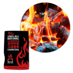 [네이버 단독]차크닉 바베큐 참숯 3kg+일회용 석쇠 2개 세트 캠핑 숯 고기 불판 구이 : 111st