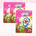 빙빙 딸기 아이스 콘 스낵 과자 53.4g 2+1개 추억의 미니 과자 : 시스뜨라