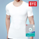 BYC 데오니아 에어로쉬 반팔 티셔츠 7008 1매입 : BYCMall