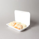 PSP 도시락 소 왕만두 600개 일회용 스티로폼 김밥 만두 포장용기 : 국민포장