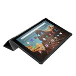 Amazon Fire HD 10 2019 9 세대 커버 케이스 태블릿 용 인치 자기 접이식 PU 가죽 : 한백모터스