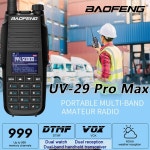 Baofeng UV-29 Pro Max 워키 Type-C 충전 1.77 LCD 디스플레이 FM 라디오 NOAA 999 채널 양방향 CB 장거리 DTMF : 한백모터스