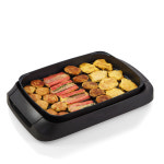 뉴콤비그릴 전기 그릴 가정용 멀티 미니 생선 삼겹살 집에서 고기굽기 전부치는팬 : 루미젠