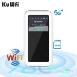 빠른출고 무료배송 KuWFi M46-e AX1800 5G E-Sim 휴대용 라우터, Mbps 속도, 고성능 모바일 Mah 미니 와이파이 : 핏트레이드11