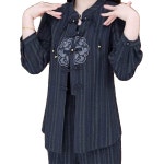 여성을위한 엄마의 패션 정장 여름 럭셔리 스타일 오버핏 슬리밍 하이 엔드 기질 아시아 선 : 라이마르