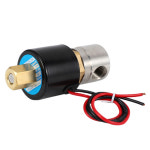 스테인리스 스틸 304 상시 개방 전기 솔레노이드 밸브, DN08 BSP AC220V DC12V DC24V, N/O, 1/4 인치, 1 : 프라임디스트리뷰션