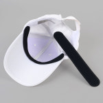 해피J보따리 일회용 모자 땀흡수 패드 1P 간편부착 일자형 스티커방식 오염 황변방지 골프모자패드 : 해피J보따리