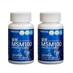 정품-높은 재구매율/ 50만박스돌파 삼성제약 MSM 식이유황 관절 연골 케어 엠에스엠 1520mg x90정 90정, 2개 : 주식회사 연우바이오