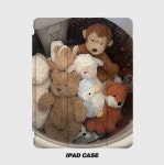 Ipad case 비밀스런 인형들의 목욕탕 아이패드케이스 귀여운 특이한 케이스 : 놀러와요 우리네집