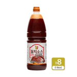 첫맛 꼬지소스 순한맛 2.1kg 8개입 염통 닭꼬치 떡꼬치 : 소스테이션