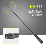 나고야 NA 771 SMA M 남성용 듀얼 밴드 소프트 144 430MHz 안테나 Baofeng UV 3R Yaesu VX 7R TYT : 분당플렉스28