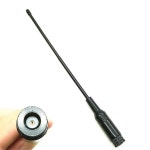 2pcs SMA M 남성 VHF/UHF 듀얼 밴드 안테나 YAESU 버텍스 VX 1R 2R 3R 7R 470MHz 주파수 : 분당플렉스27