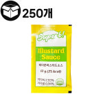 [제이케이푸드] 테이준 머스타드 소스 1박스 12g x 250개 : 제이케이푸드6983333
