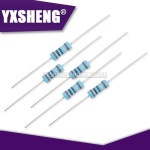 20개/몫 1W 금속 필름 저항기 1 YXSHENG 1R  1M 15 100 470 옴 1K 510KΩ : 성유유통34