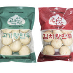 고기왕만두 550g & 김치왕만두 550g : GSS푸드 곽선생왕만두