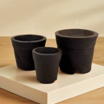 커피박 화분 친환경 생분해 커피 화분 대 중 소 : 맘마미아 리빙스토어