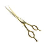 애견 7인치 커브 가위 세트 (골드) 미용 곡선 : 홀리치샵