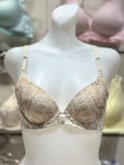 휠라언더웨어 여성 애니멀 골드 포일 나염 와이어 브라 FI4BAH1646FGLD : NC수원터미널 휠라언더웨어