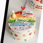 케이크 모자 소형 기념일 파티룸 모조케익모자 스튜디오 : 방가마켓