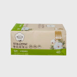 좋은느낌 팬티라이너 유기농 순면커버 오가닉 유한킴벌리 생리대 일반 40개입 코스트코 : 코코리빙마트