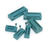 2.54MM IC 잠금 시트 소켓 테스트 범용 ZIF 14 핀 16 20 24 28 5 개 : 무 궁 화 상 점
