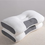 잠이 솔솔 기능성 숙면 배게 목편한 쿠션 호텔 수면 배개 선물용 낮잠 목베개 세탁가능 : 제노아몰