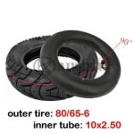 오프로드 시티 로드 타이어 내부 튜브 팽창식 타이어 Speedual Grace 10 Zero 10X Kugoo M4 Pro 타이어 10x3 255x80 80/65-6 10 인치... 