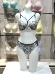 휠라언더웨어 여성 애니멀 나염 스트랩 포인트 와이어 브라팬티세트 BAHDRH1647FCRM : NC수원터미널 휠라언더웨어