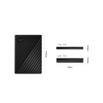 WD 외장하드 NEW My Passport 대용량 외장 HDD 4TB, 화이트 : 주식회사 피아이디