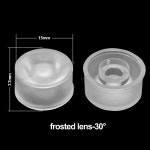 비드 30 60 스트라이프 광학 표면 505050 L2 반사경 T6 5054 5050RGBW 방수 15mm 10x60 PMMA LED 시준기 : runaworld