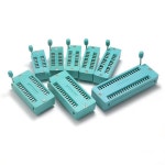 2.54MM IC 잠금 시트 소켓 테스트 범용 ZIF 14 핀 16 20 24 28 5 개 : 무 궁 화 상 점