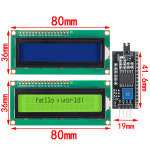 아두이노 1602 LCD 모듈 블루 그린 스크린 IIC I2C UNO r3 mega2560 lcd1602 2004 Module : 분당플렉스31