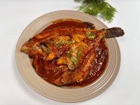 통영 반건조 우럭 4미 (1kg)내외 국내산 반건조 통우럭 구이 매운탕 조림 : 바다앤바다