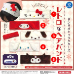 1704 산리오 레트로 헤어밴드 일본 가챠 머리밴드 머리띠 헬로키티 마이멜로디 포챠코 시나모롤 쿠로미 サンリオ : eKOREA