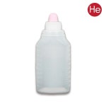 말랑이약병 200cc 짧은마개 1팩 100개입 아기 유야용 물약통 투약병 시럽통 약국 : 에이치이바이오