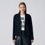 [앤클라인]오버핏 언더 밴딩 울 자켓 N5HS19 : ANNE KLEIN