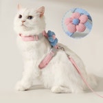 개꿀아울렛 H형하네스 강아지가슴줄 큰꽃H형하네스 : 개꿀아울렛