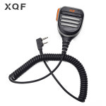 Baofeng 양방향 라디오 UV 5R BF 888S 6R GT 3TP 워키 토키 3 용 XQF 2 핀 PTT 핸드 헬드 방수 스피커 : 분당플렉스27