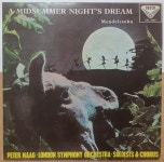 LP 3 / 중고 LP - 41) MENDELSSOHN (A MIDSUMMER NIGHTS DREAM/한여름밤의 꿈)-런던 심포니/PETER MAAG : 우리종합컬렉션