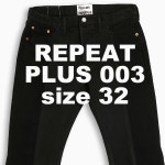 리피트 플러스 003 타입 B(32 인치) REPEAT PLUS 003 Type B 부츠컷... 리피트랩 빈티지 리바이스 리메이크진 RP003B3210 : REPEAT LAB