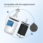 Aqua Plus HAFCU1 RFG237AARS 정수 00003F 00003B DA29 냉장고 교체 필터 00003G 팩용 Pure 1Pc : 알에이치스토어