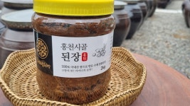 [홍천시골된장] 국내산 100% 우리콩 재래식 된장 2kg : 홍천 시골 된장