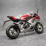 Qianjiang Motorcycle 1:9 Qianjiang SRK 921 RR 레이싱 오토바이다이캐스트 자동차 모형 : 개복치스토어