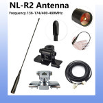 마그네틱 척 듀얼 밴드 144/430mhz 구부릴 수 있는 PL259 QYT 애니톤 TYT 자동차 라디오 FM 트랜시버 NL-R2 Antenna : 분당플렉스28
