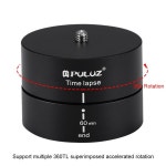 PULUZ 카메라 시간 경과 360 파노라마 패닝 회전 Gopro/iphone 안정기 삼각대 헤드 어댑터 Timelapse 용 60/120 분 : seowonglobal08