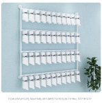 매장 폰케이스 진열대 악세사리 걸이 벽걸이 후크형 휴대폰 키링 : 차이구대투