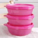 타파웨어 모듈러 보울 원형 300ml x 3p 타파 밀폐용기 반찬통 : 다모아스토리