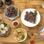 밀리언푸드 슬라이스 순대 165g 비건 오리지널 마라 찹쌀순대 피순대 수육 캠핑 간편조리 : 밀리언푸드 공식몰