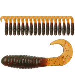 캣츠크로우 CTD 그럽웜 꺽지 송어웜 산천어 볼락 미끼 008 모터 오일, 3.8cm(1.5인치) : 철아낚시가자
